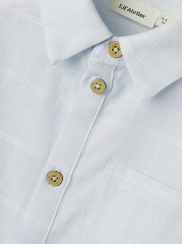 Lil Atelier Blouse "Frido" lichtblauw