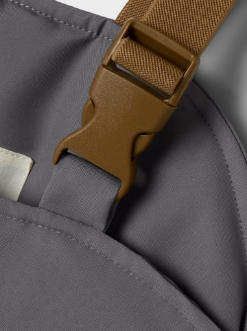 Lil Atelier Spodnie przeciwdeszczowe w kolorze szarym