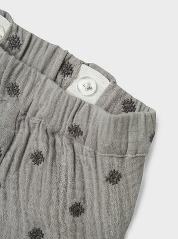 Lil Atelier Spodnie "Koala" w kolorze szarym