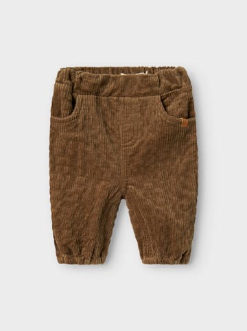 Lil Atelier Corduroybroek "Mosmund" bruin