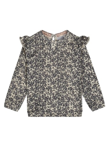 Dirkje Longsleeve in Beige/ Anthrazit