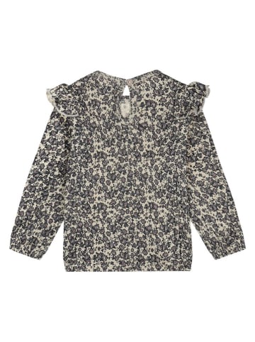 Dirkje Longsleeve in Beige/ Anthrazit