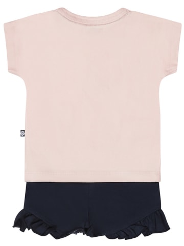 Dirkje 2tlg. Outfit in Rosa/ Schwarz