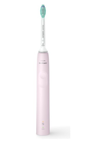 Philips Szczoteczki soniczne (2 szt.) "Series 3100" w kolorze jasnoróżowym i czarnym