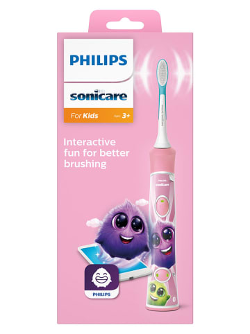 Philips Schallzahnbürste ''Sonicare For Kids'' in Rosa/ Bunt