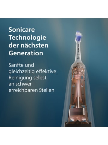 Philips Schallzahnbürsten-Doppelpack ''Sonicare 5300'' in Schwarz/ Weiß