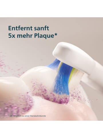 PHILIPS sonicare Schallzahnbürste ''Series 3100'' in Weiß/ Lila