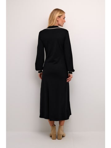 Kaffe Kleid in Schwarz