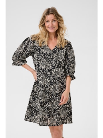 Kaffe Kleid in Schwarz