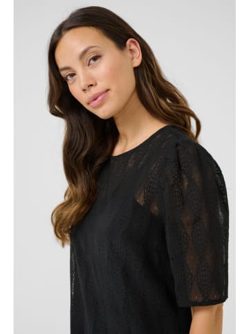 Kaffe Kleid in Schwarz