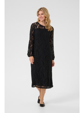 Kaffe Kleid in Schwarz