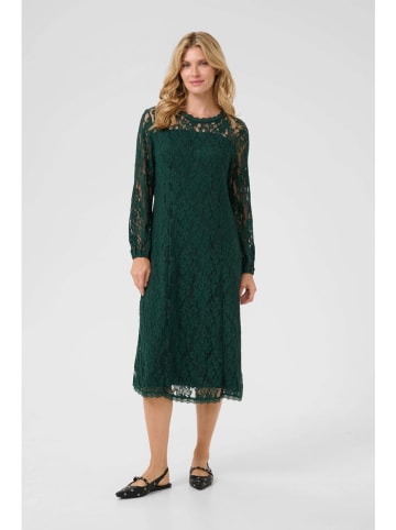 Kaffe Kleid in Grün