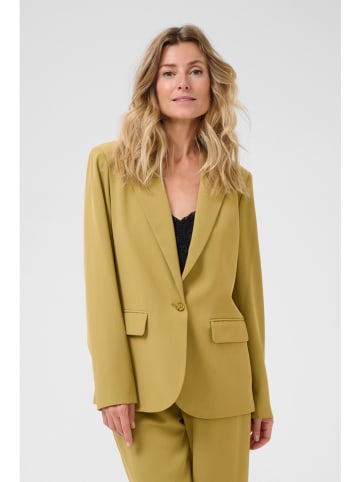 Kaffe Blazer mosterdgeel