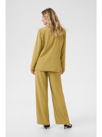 Kaffe Blezer w kolorze musztardowym