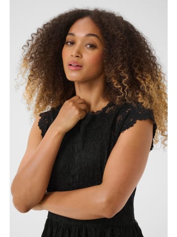 Kaffe Kleid in Schwarz