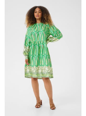 Kaffe Kleid in Grün