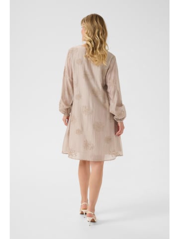 Kaffe Kleid in Beige