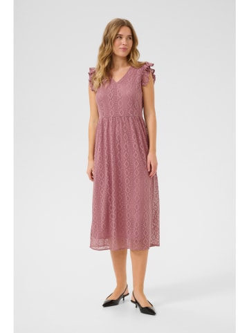 Kaffe Kleid in Rosa