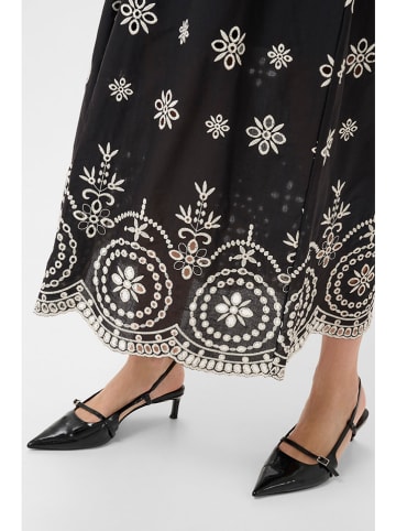 Cream Spódnica w kolorze czarno-kremowym