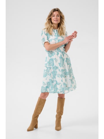 Kaffe Kleid in Creme