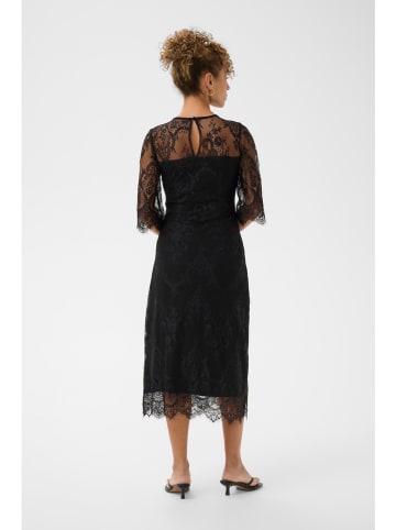 Kaffe Kleid in Schwarz