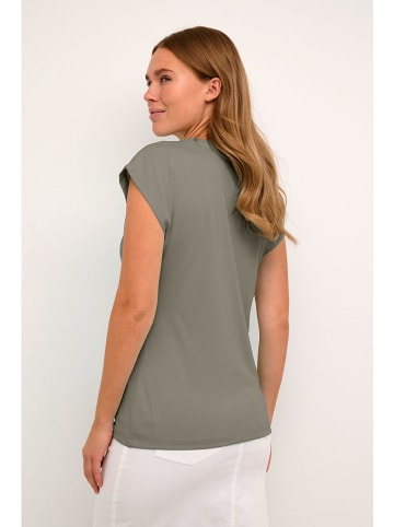 Kaffe Koszulka "Lise" w kolorze szarym