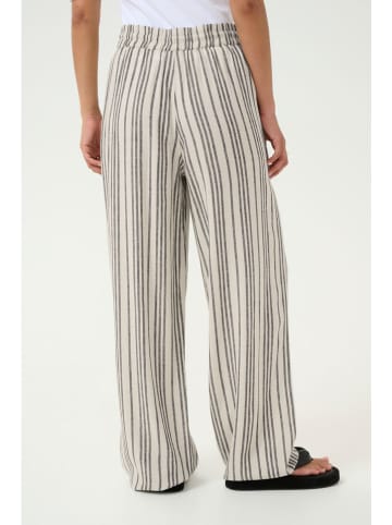 Kaffe Spodnie w kolorze biało-czarnym