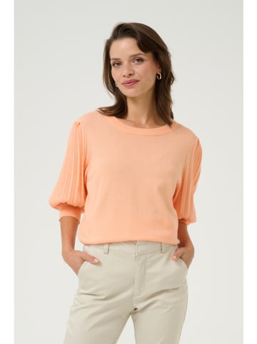 Kaffe Pullover in Orange