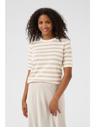 Kaffe Pullover in Creme/ Beige