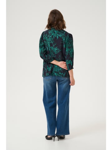 Kaffe Bluse in Schwarz