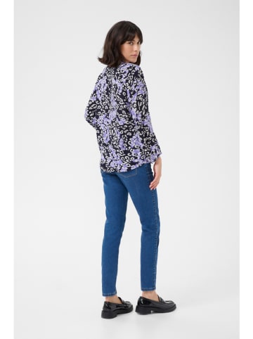 Kaffe Bluse in Schwarz