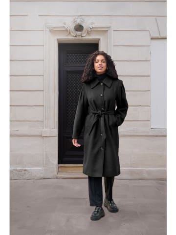 Kaffe Tussenmantel zwart