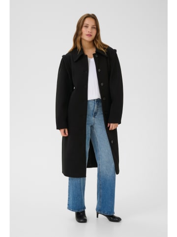 Kaffe Tussenmantel zwart