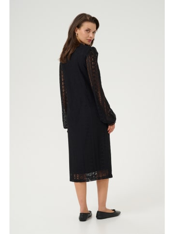 Kaffe Kleid in Schwarz