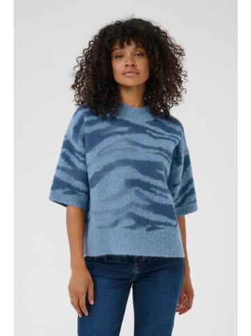 Kaffe Pullover in Blau