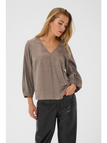 Kaffe Bluse in Taupe