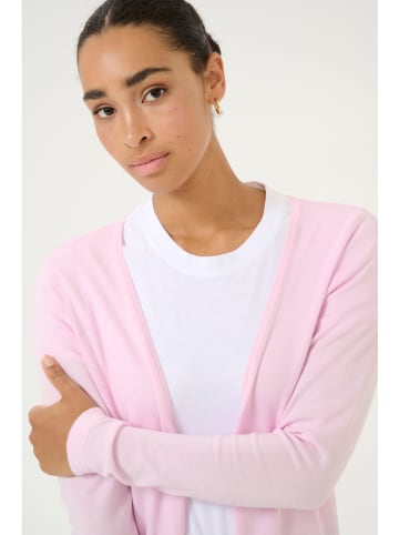 Kaffe Vest lichtroze