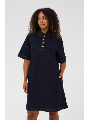 Kaffe Spijkerjurk donkerblauw