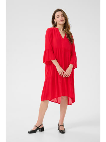 Kaffe Kleid in Rot