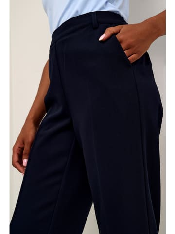 Kaffe Broek "Sakura" donkerblauw