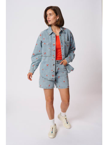 Kaffe Jeansjacke in Hellblau