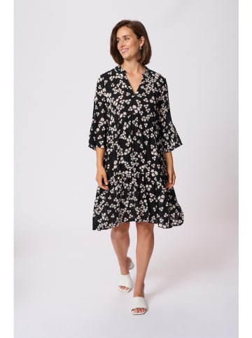Kaffe Kleid in Schwarz