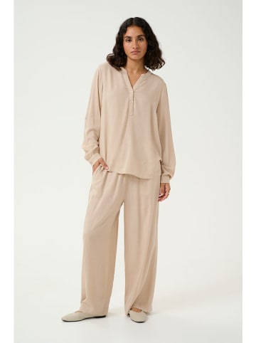 Kaffe Blouse "Milia" zandkleurig