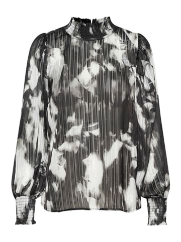 Kaffe Bluse in Schwarz/ Weiß