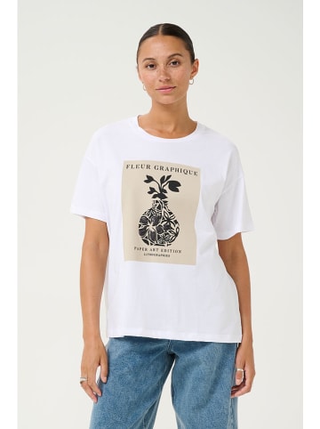 Kaffe Shirt "Fin" in Weiß