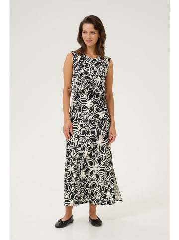 Kaffe Blousetop "Vera" zwart/wit