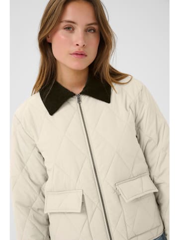Kaffe Übergangsjacke in Creme