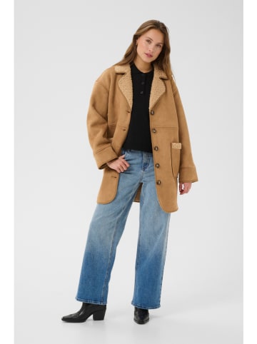 Kaffe Mantel lichtbruin