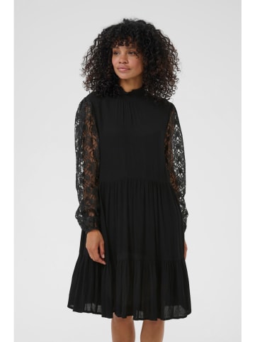 Kaffe Kleid in Schwarz