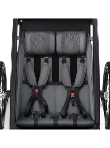 Fuxtec Fahrradanhänger "2-Sitzer FX-FA1" in Blau